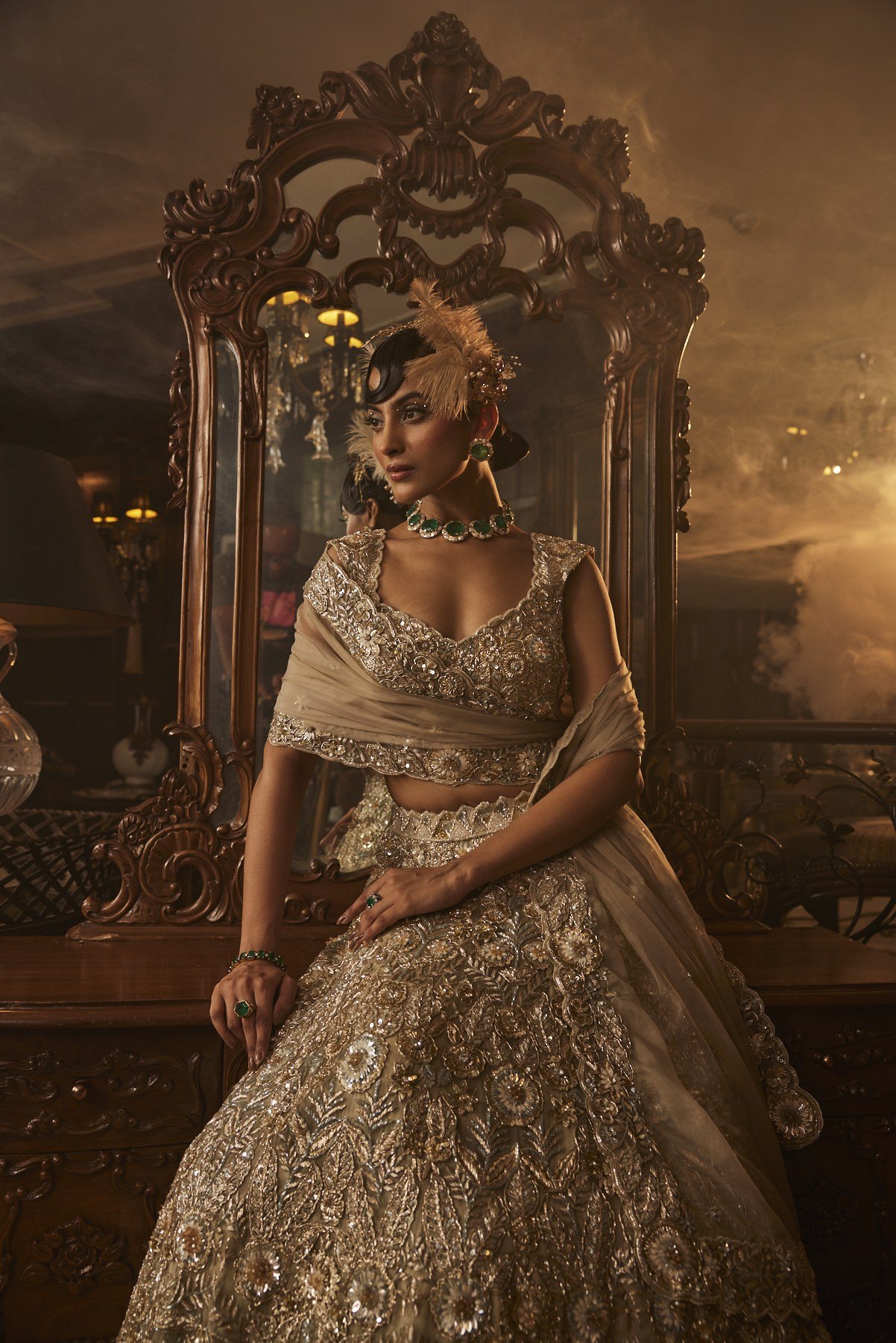 Meadow Flower Lehenga Set thumbnail 3