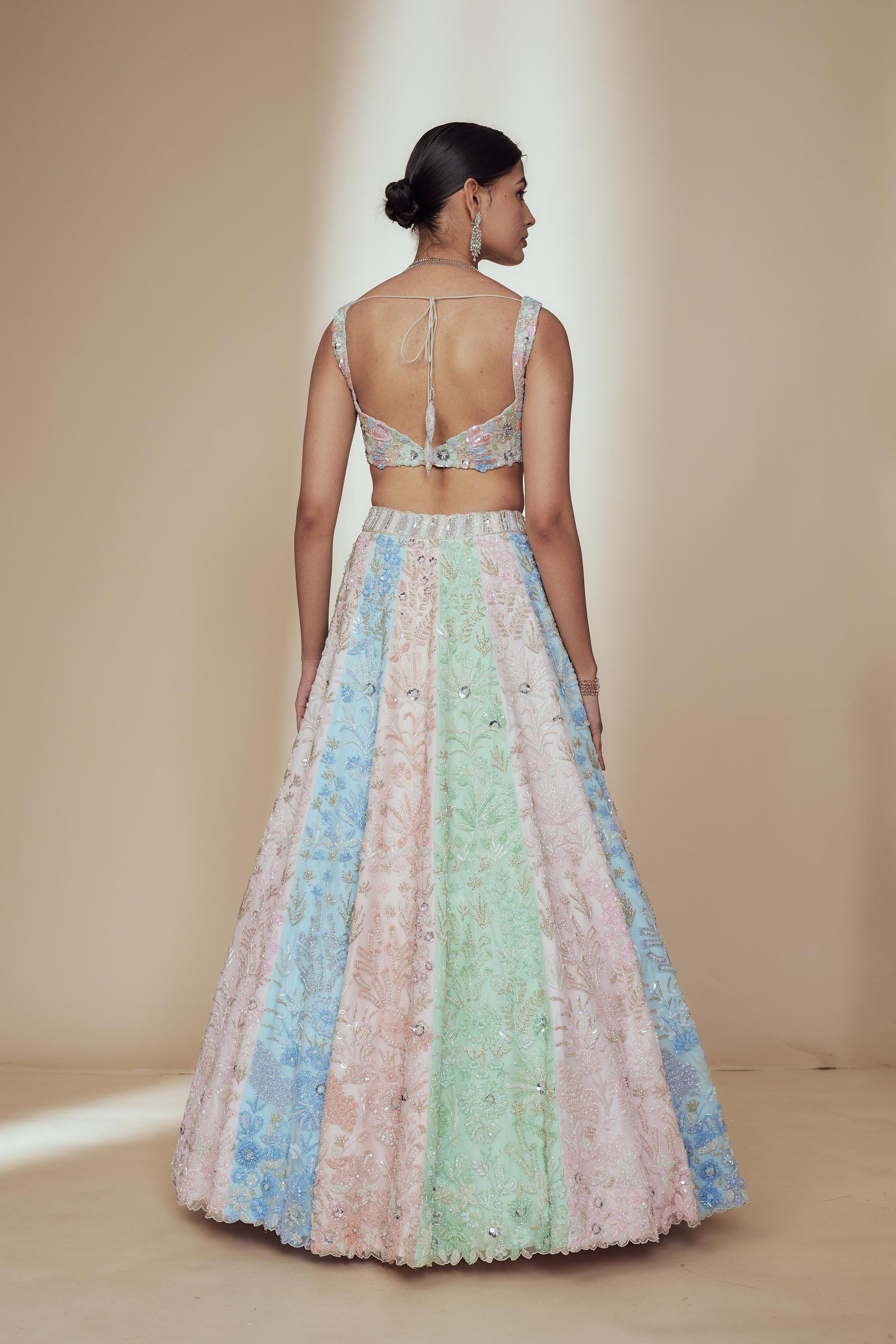Multi Colour Lehenga Set thumbnail 4