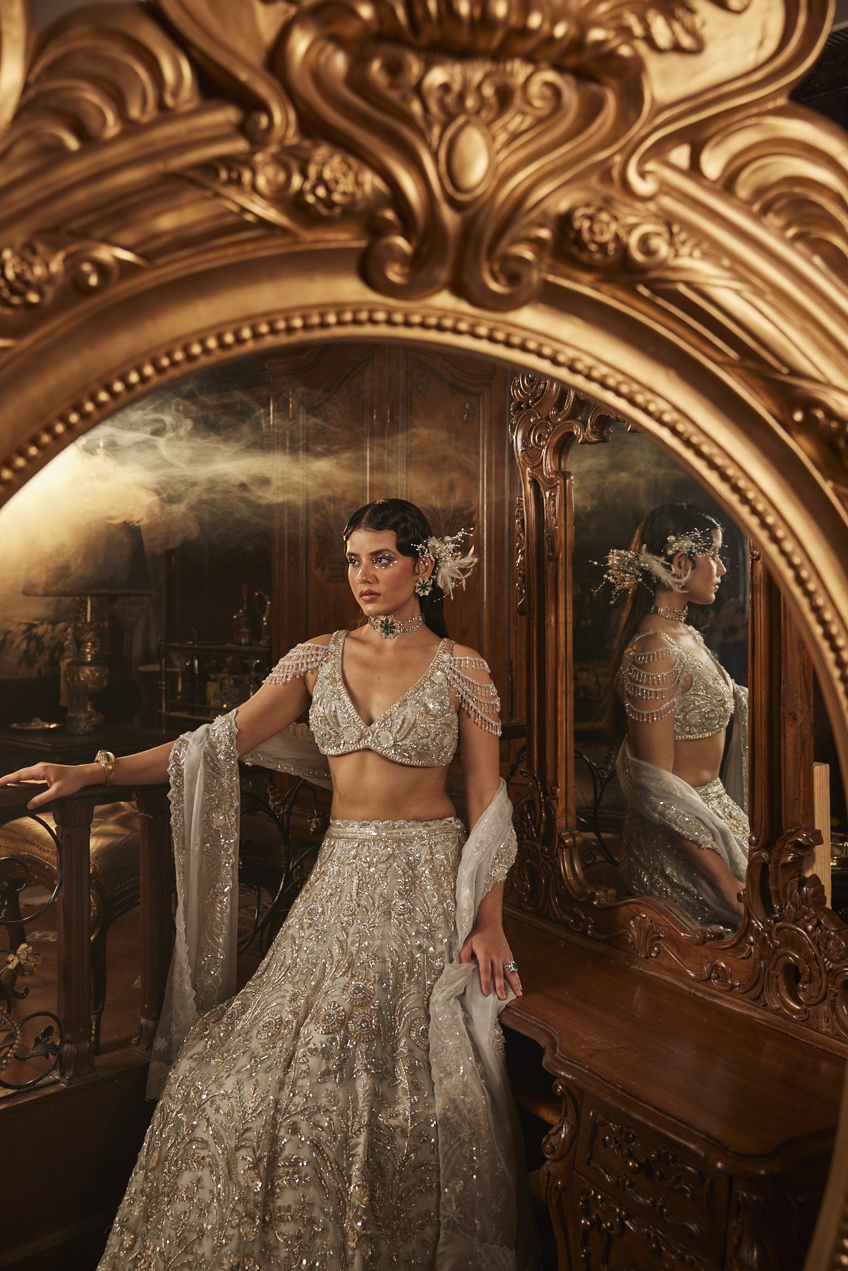 Pacific Pearl Lehenga Set thumbnail 2