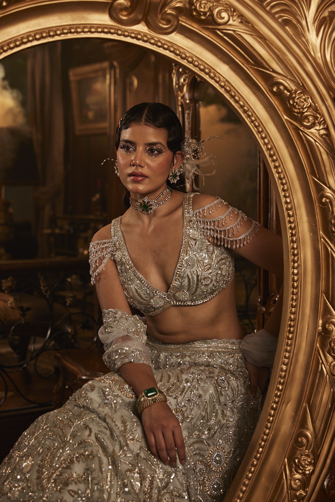Pacific Pearl Lehenga Set thumbnail 4