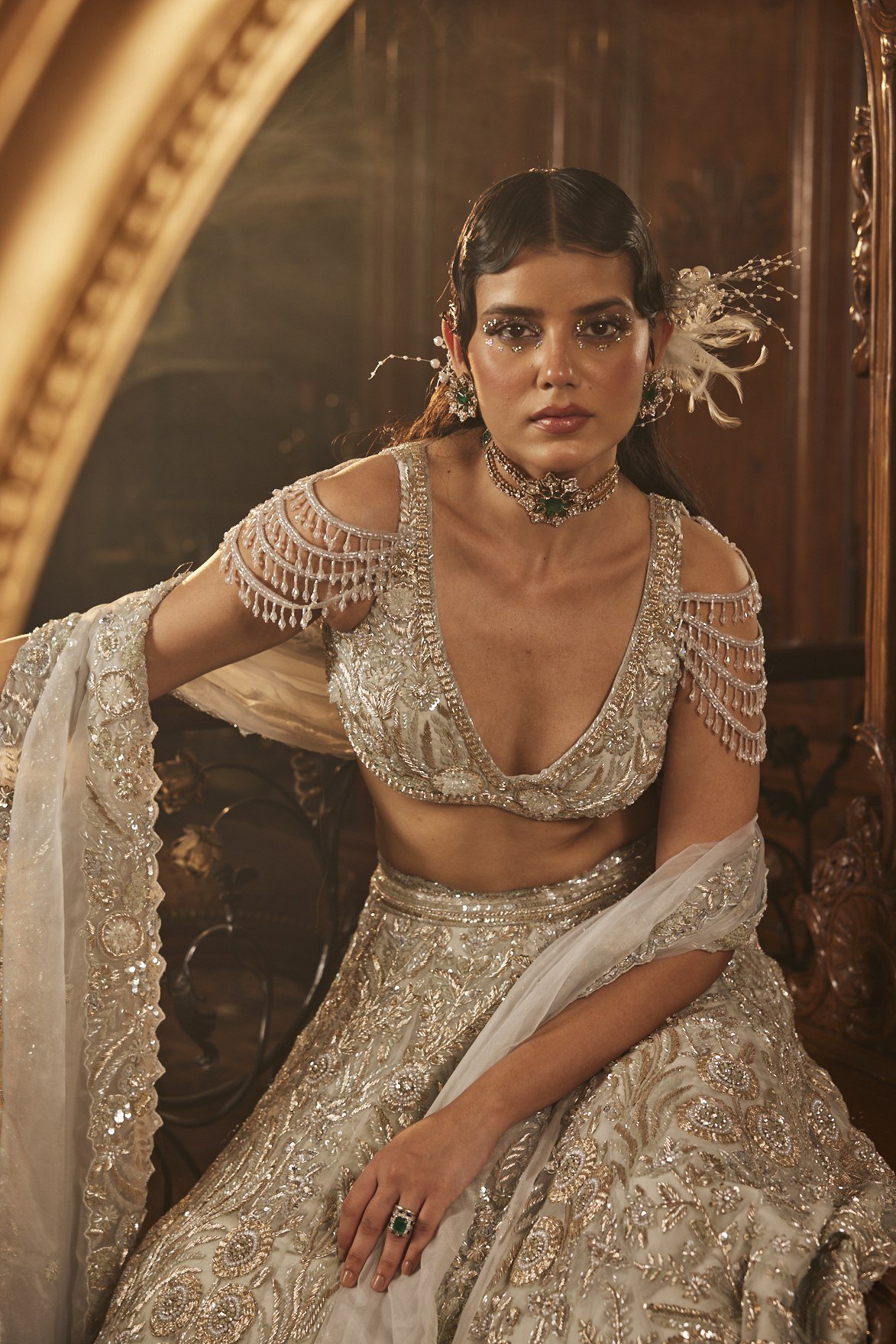 Pacific Pearl Lehenga Set thumbnail 5